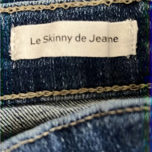 Frame Le Skinny de Jeanne in Van Ness Chew - Size 25 - Picture 5 of 7